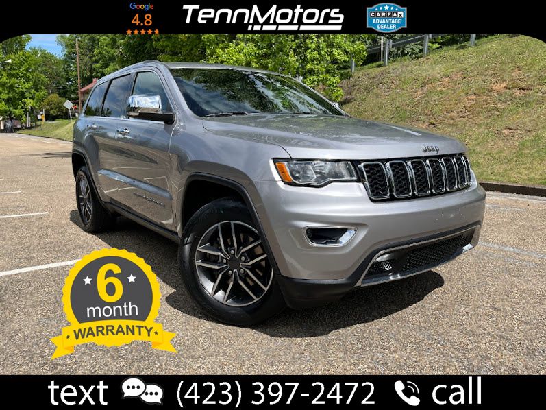 Billet Silver Metallic Clearcoat 2019 Jeep Grand Cherokee SUV / Crossover Four-Wheel Drive 8-Speed Automatic