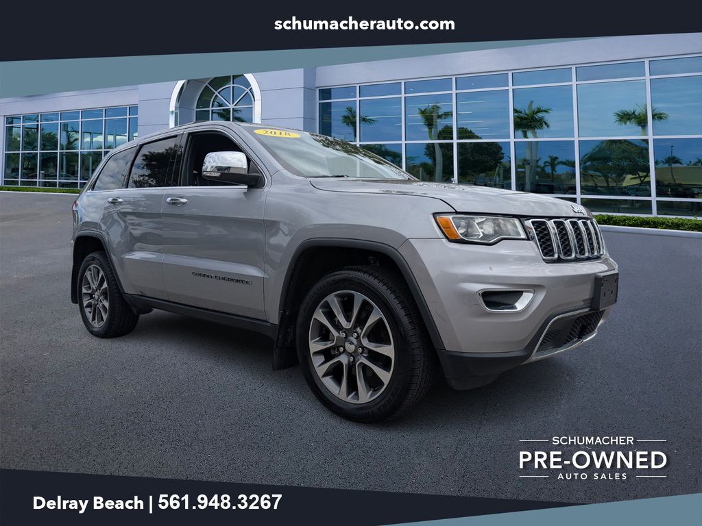 used 2018 Jeep Grand Cherokee car, priced at $18,988