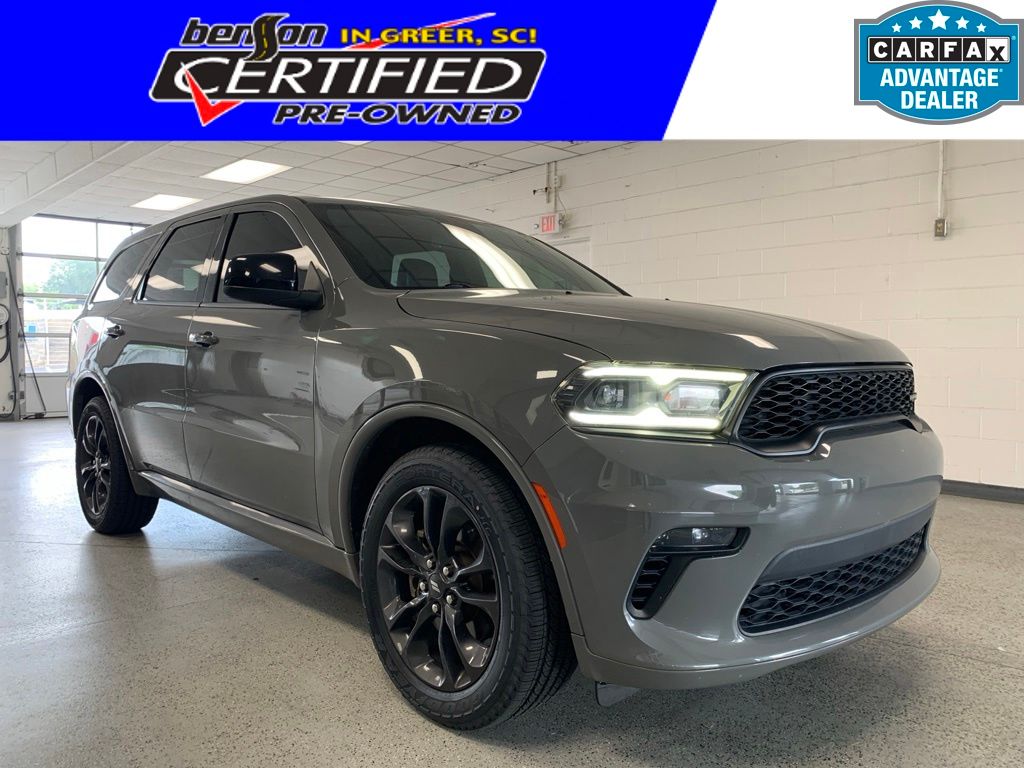 Gray Clearcoat 2021 Dodge Durango SUV / Crossover Rear-Wheel Drive 8-Speed Automatic