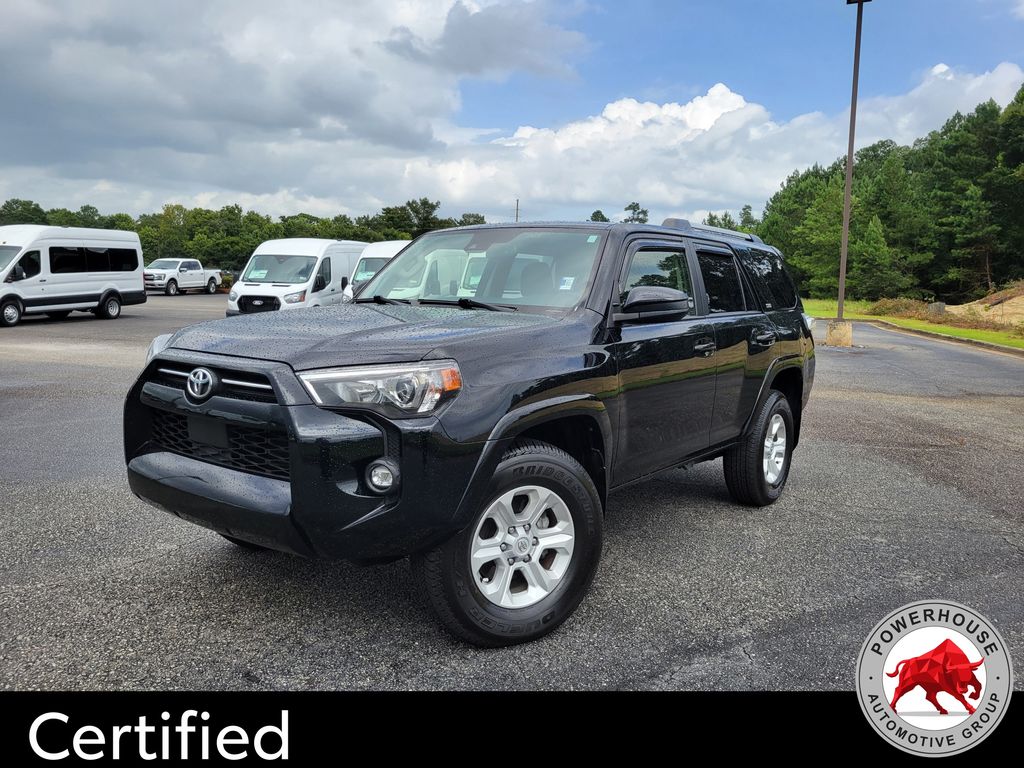 Midnight Black Metallic 2024 Toyota 4Runner SUV / Crossover Four-Wheel Drive 5-Speed Automatic