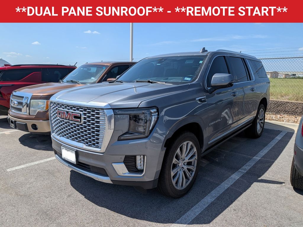 2022 GMC Yukon XL Denali Gray at Bayway Cadillac of The Woodlands