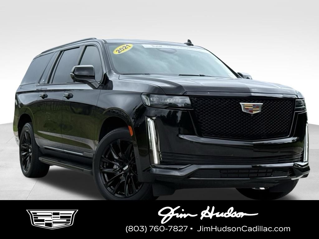 2021 Cadillac Escalade ESV Sport Platinum Black Raven - Jim Hudson Acura - Image 1