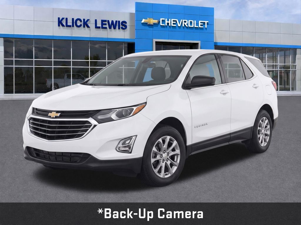 2021 Chevrolet Equinox LT White at Bob Ruth Ford