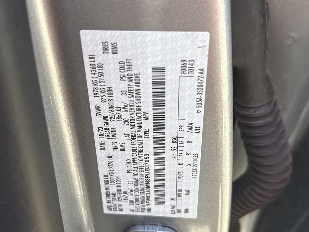 2023 Ford Escape ST-Line Silver at DeMontrond Ford