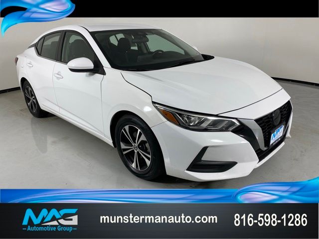 White (Fresh Powder) 2023 Nissan Sentra Sedan Front-Wheel Drive Continuously Variable Transmission