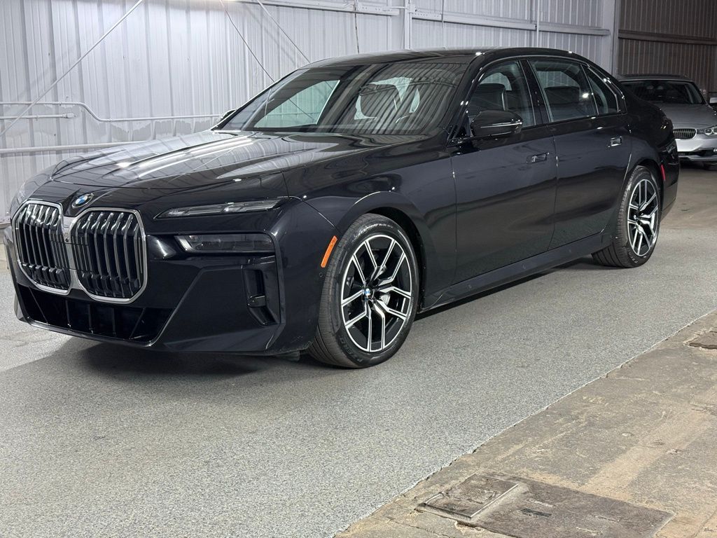 Black Sapphire Metallic 2023 BMW 7 Series 760i xDrive AWD Sedan All-Wheel Drive 8-Speed Automatic