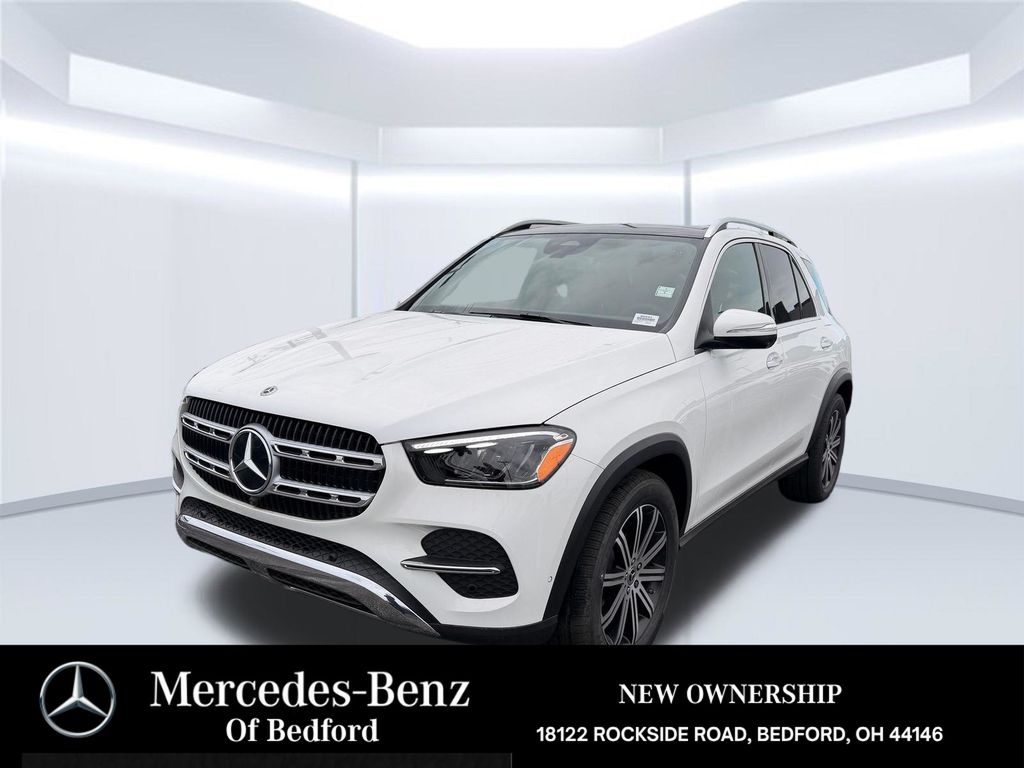 Polar White 2026 Mercedes-Benz GLE SUV / Crossover All-Wheel Drive 9-Speed Automatic