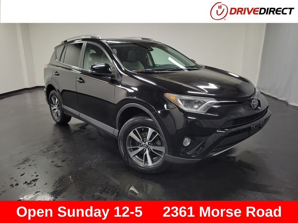 Black 2018 Toyota RAV4 SUV / Crossover Front-Wheel Drive 6-Speed Automatic