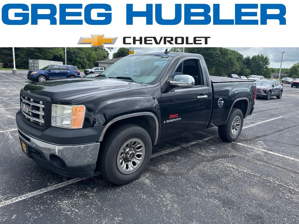 Onyx Black 2009 GMC Sierra 1500 Pickup Truck 4X2 4-Speed Automatic Overdrive