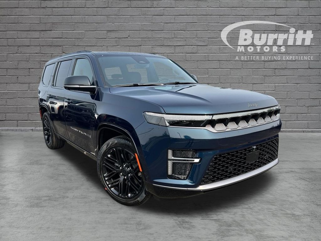 Fathom Blue Pearlcoat 2026 Jeep Grand Wagoneer SUV / Crossover Four-Wheel Drive 8-Speed Automatic