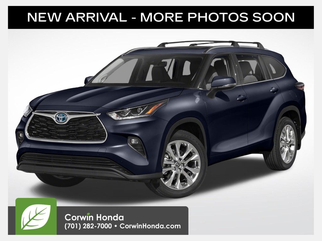Moon Dust 2023 Toyota Highlander Hybrid SUV / Crossover All-Wheel Drive Continuously Variable Transmission