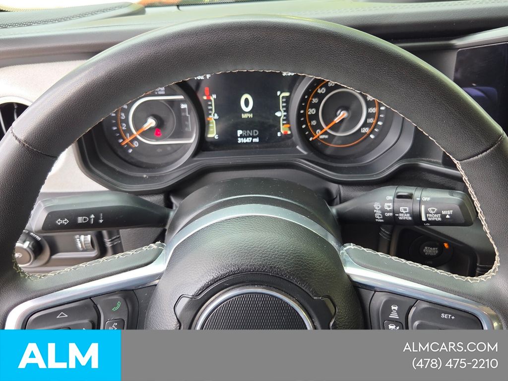 Used 2025 Black Jeep Sahara image 25