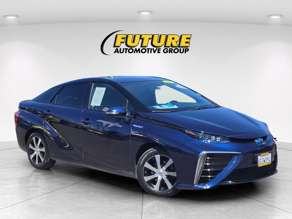 Nautical Blue Metallic 2017 Toyota Mirai Sedan Front-Wheel Drive 1-Speed Automatic