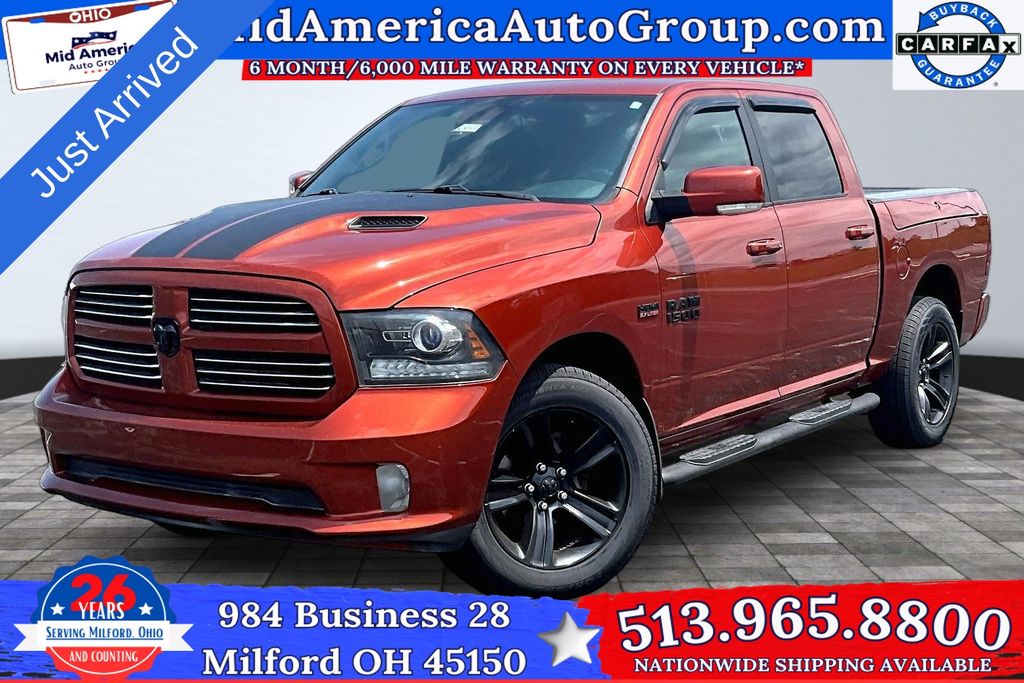 2017 RAM 1500 Sport Crew Cab 4WD