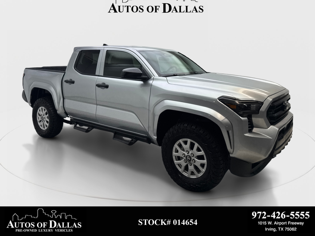 Celestial Silver Metallic 2025 Toyota Tacoma Pickup Truck Four-Wheel Drive 8-Speed Automatic