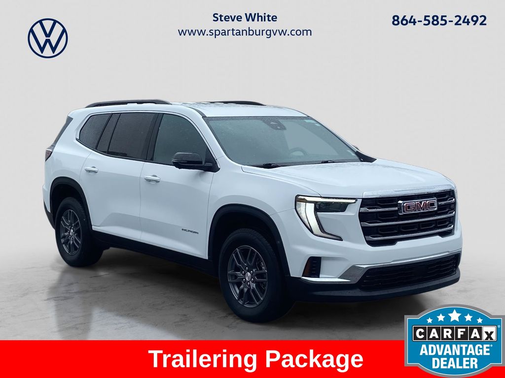 Summit White 2025 GMC Acadia Elevation FWD SUV / Crossover Front-Wheel Drive 8-Speed Automatic