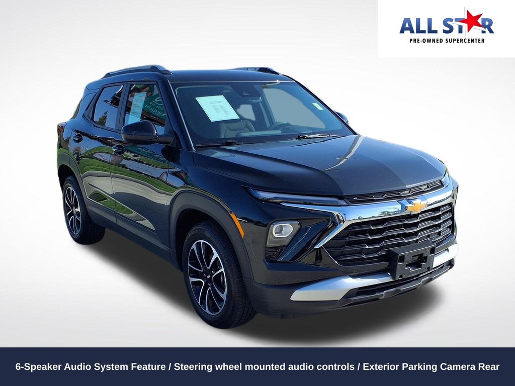 Mosaic Black Metallic 2025 Chevrolet Trailblazer SUV / Crossover Front-Wheel Drive Continuously Variable Transmission