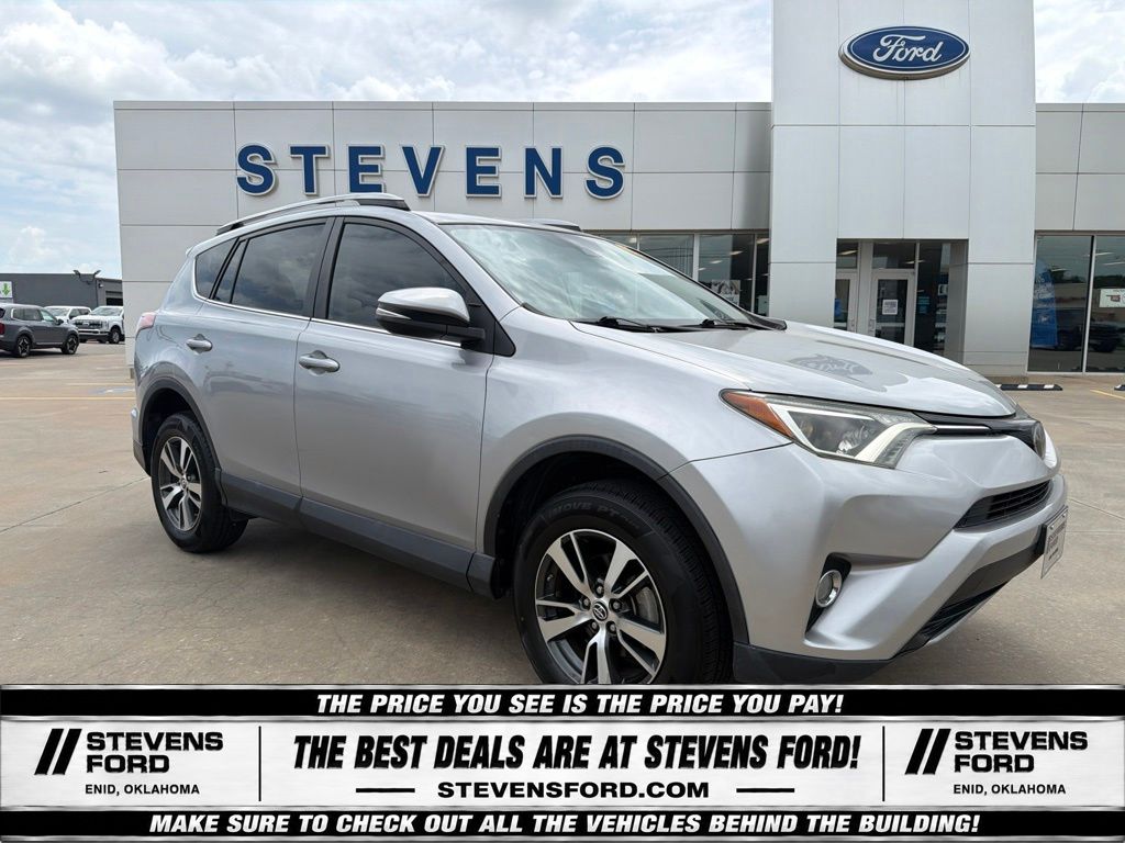 Silver Sky Metallic 2018 Toyota RAV4 SUV / Crossover Front-Wheel Drive 6-Speed Automatic