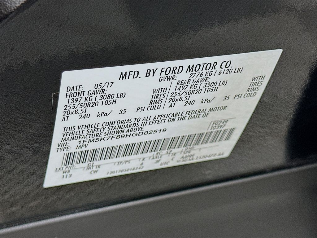 Thumbnail: 2017 Ford Explorer - 32