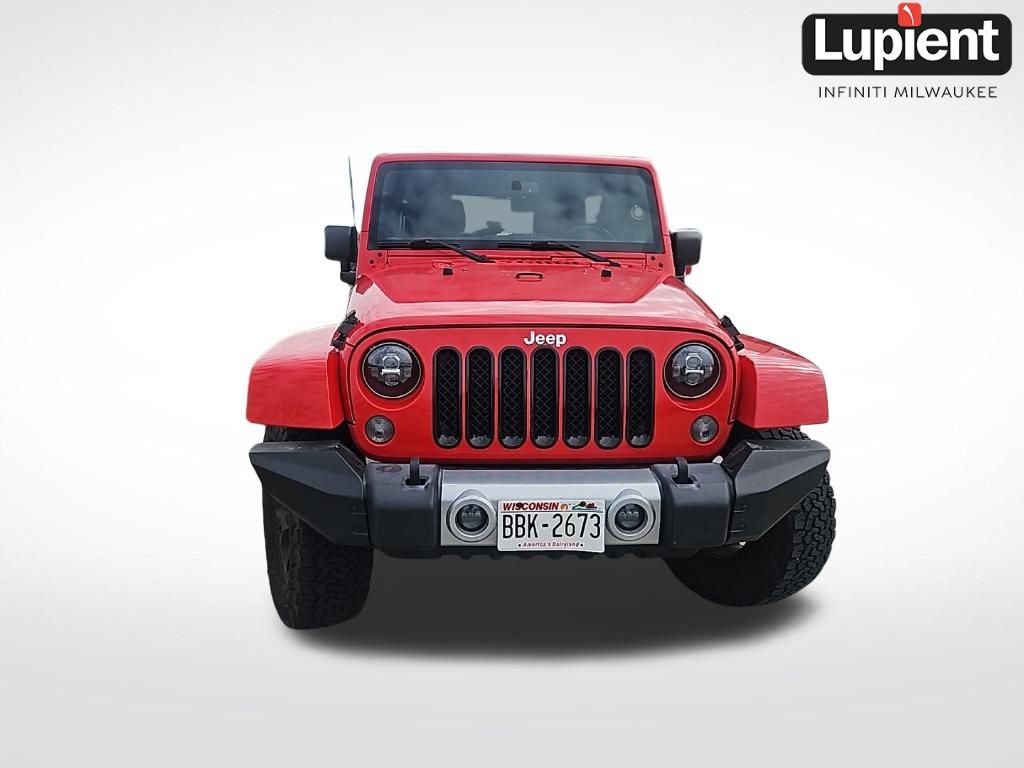 Firecracker Red Clear Coat 2015 Jeep Wrangler Unlimited Sahara 4WD SUV / Crossover Four-Wheel Drive 5-Speed Automatic