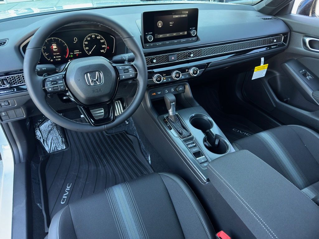 2026 Honda Civic Sport White at Community Honda