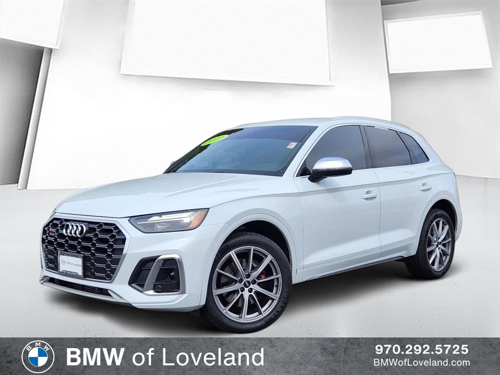 White 2022 Audi SQ5 3.0T quattro Premium AWD SUV / Crossover All-Wheel Drive 8-Speed Automatic