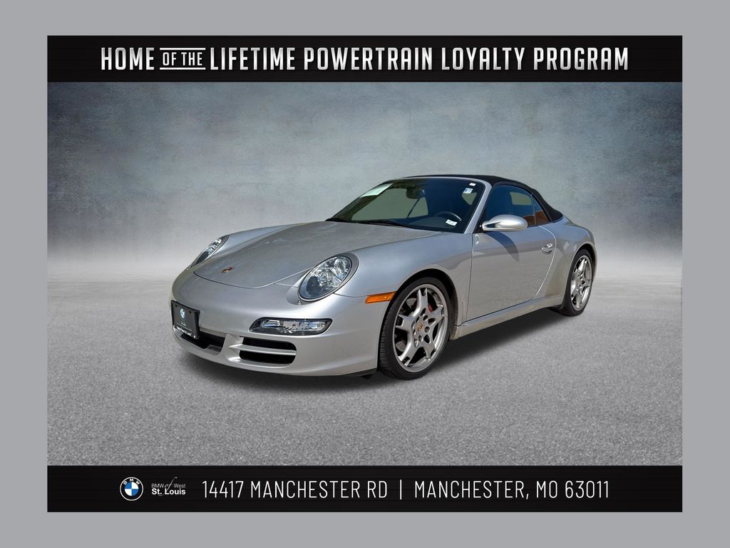 Arctic Silver Metallic 2008 Porsche 911 Carrera S Convertible Convertible Rear-Wheel Drive 6-Speed Manual Overdrive