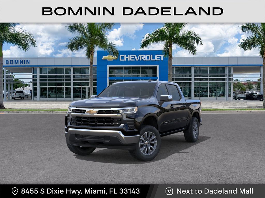 Black 2026 Chevrolet Silverado 1500 Pickup Truck 4X2 Automatic