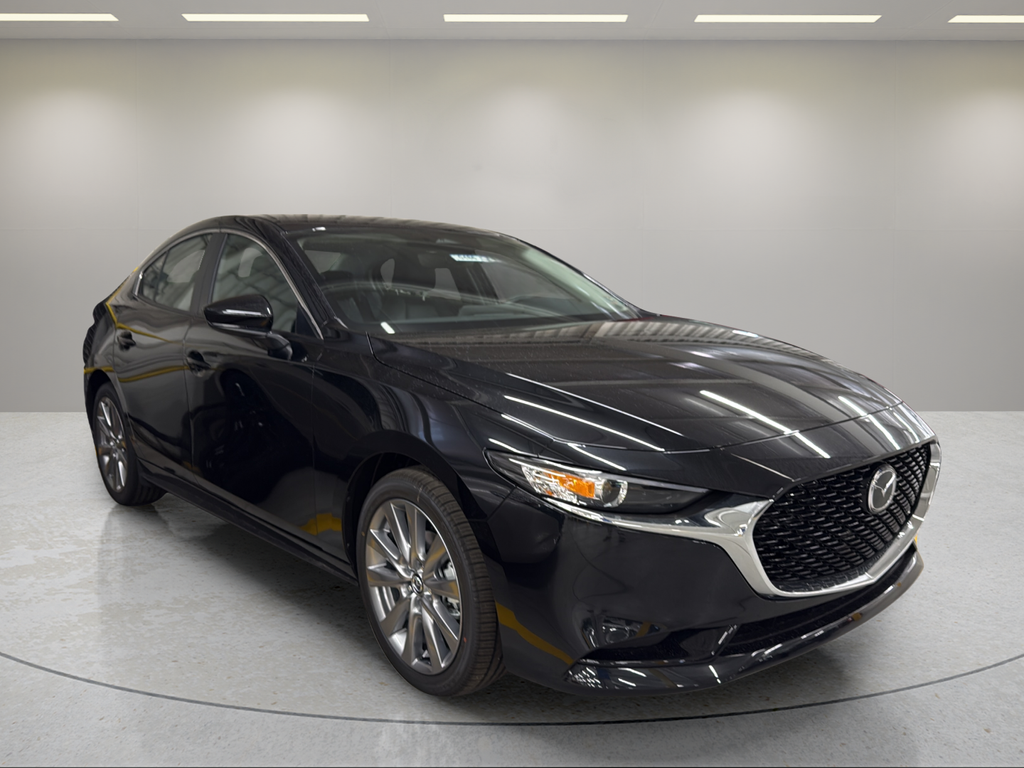 2026 Mazda Mazda3 2.5 S Preferred Black at Rochrich Mazda