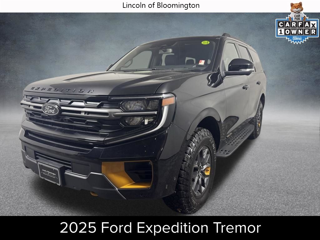 Agate Black Metallic 2025 Ford Expedition SUV / Crossover Four-Wheel Drive Automatic
