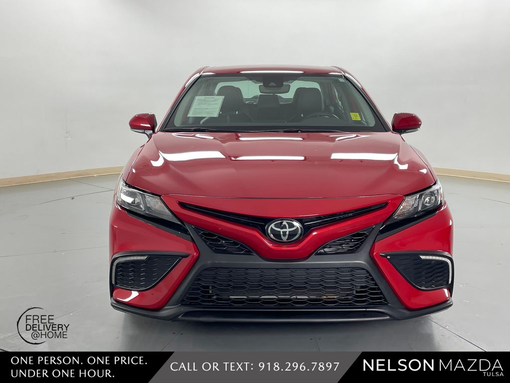 Used 2023 Red Toyota SE image 2