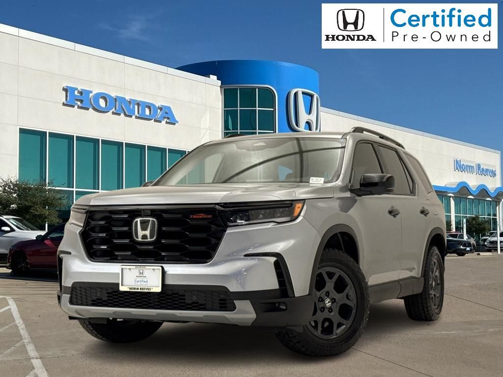 Lunar Silver Metallic 2025 Honda Pilot SUV / Crossover All-Wheel Drive Automatic