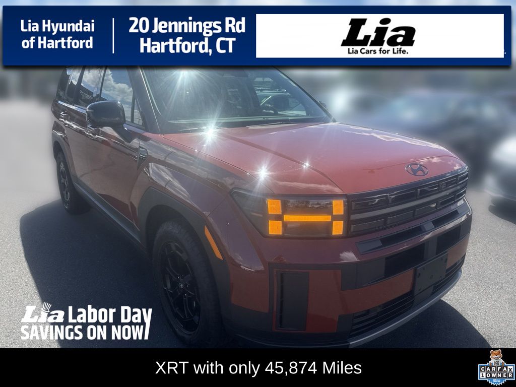 Terracotta Orange 2025 Hyundai Santa Fe SUV / Crossover All-Wheel Drive Automatic