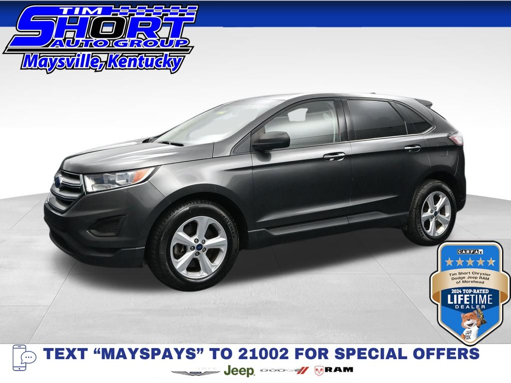 Gray (Magnetic) 2018 Ford Edge SUV / Crossover All-Wheel Drive 6-Speed Automatic