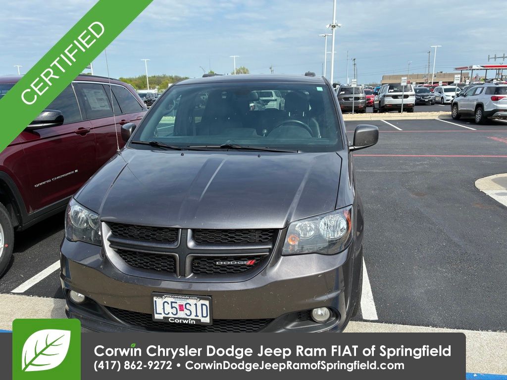 Gray (Granite Crystal Metallic Clearcoat) 2019 Dodge Grand Caravan GT FWD Minivan Front-Wheel Drive 6-Speed Automatic