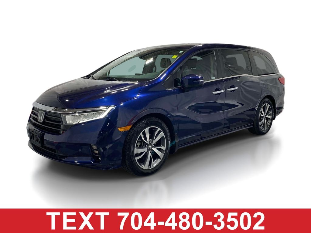 Black (Obsidian Blue Pearl) 2023 Honda Odyssey Minivan Front-Wheel Drive Automatic