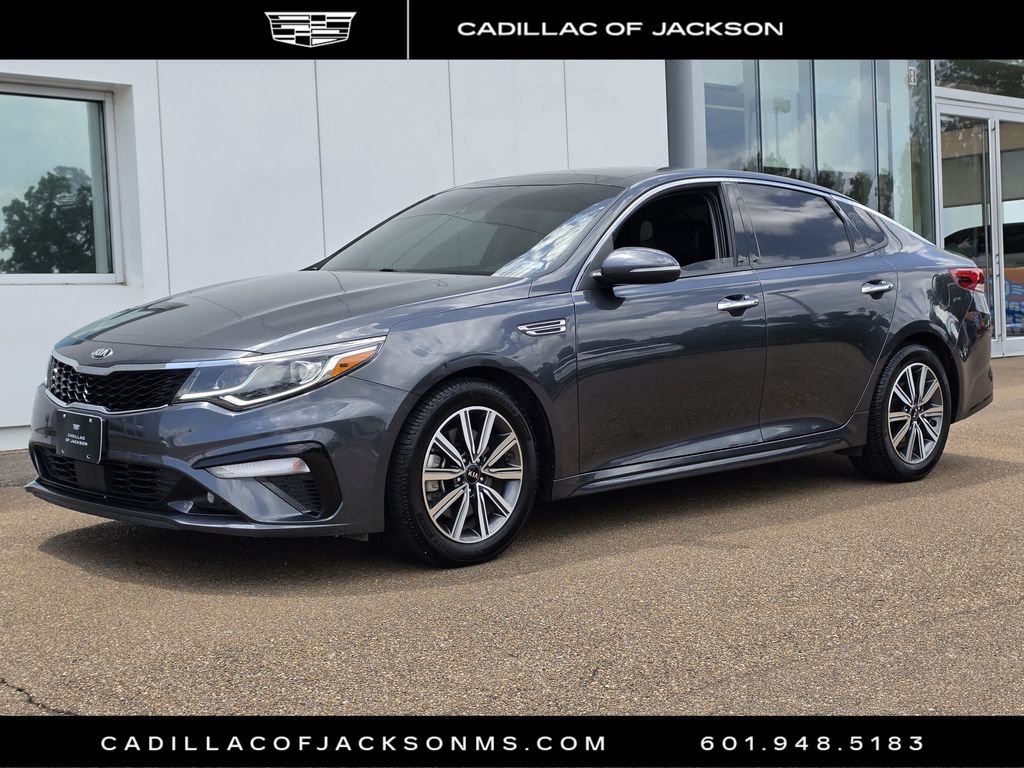 Gravity Gray 2020 Kia Optima Sedan Front-Wheel Drive 7-Speed Automatic