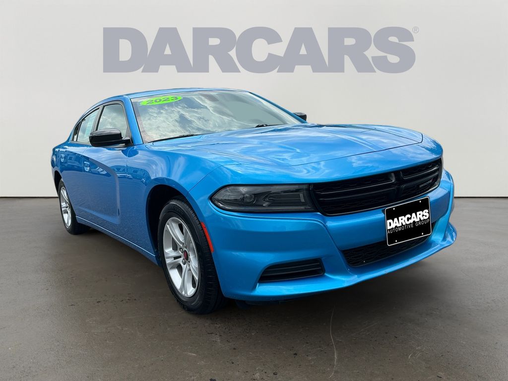 B5 Blue Pearlcoat 2023 Dodge Charger Sedan Rear-Wheel Drive 8-Speed Automatic