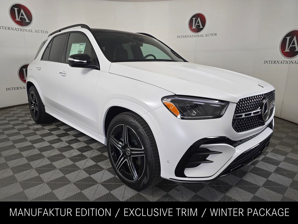 White 2026 Mercedes-Benz GLE 450 4MATIC SUV / Crossover All-Wheel Drive 9-Speed Automatic