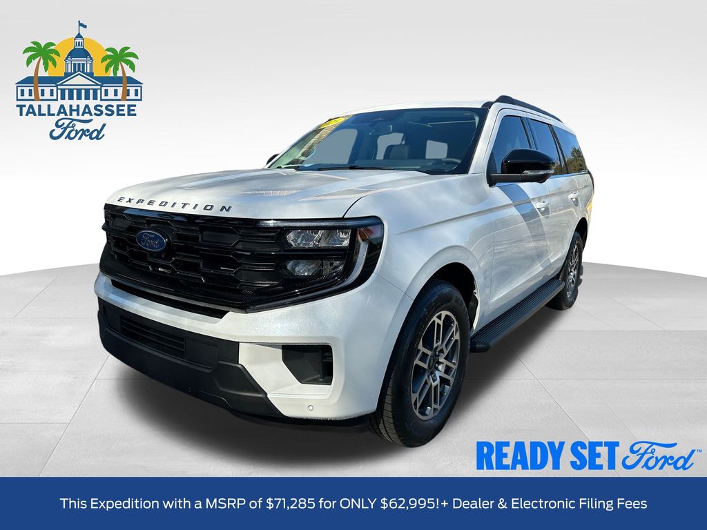 Star White Metallic Tri-Coat 2025 Ford Expedition Active RWD SUV / Crossover 4X2 Automatic