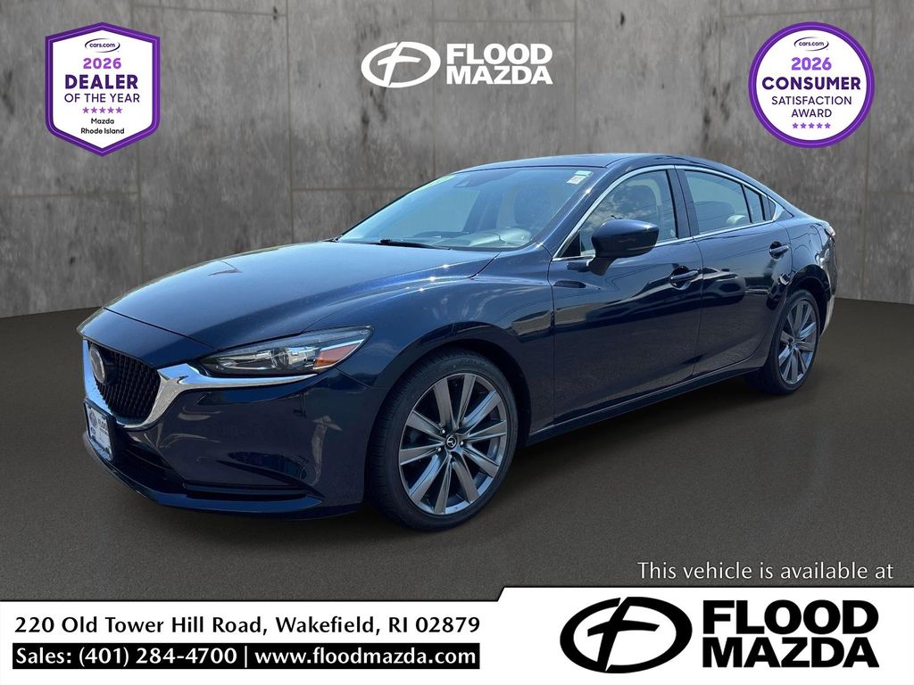 Deep Crystal Blue Mica 2020 Mazda MAZDA6 Touring FWD Sedan Front-Wheel Drive 6-Speed Automatic