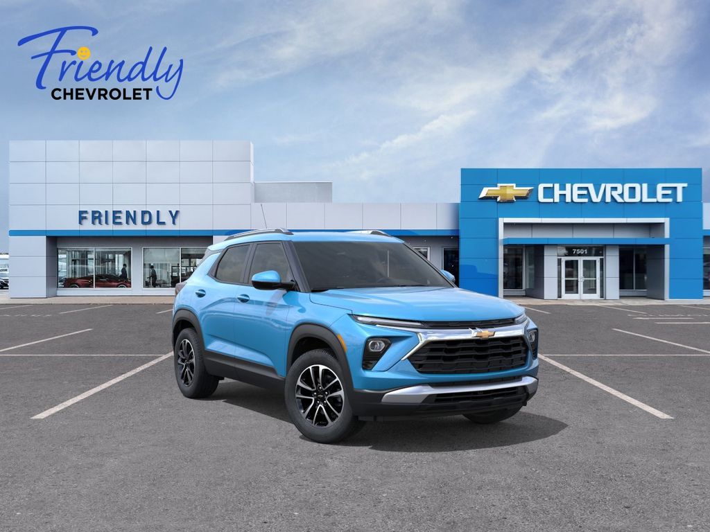 Marina Blue Metallic 2026 Chevrolet Trailblazer SUV / Crossover Four-Wheel Drive 9-Speed Automatic