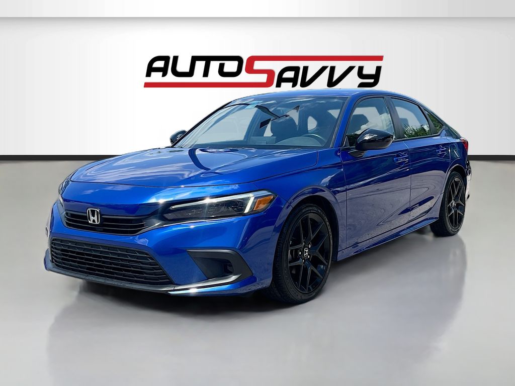2023 Honda Civic Sport Blue at Emmons Autoplex