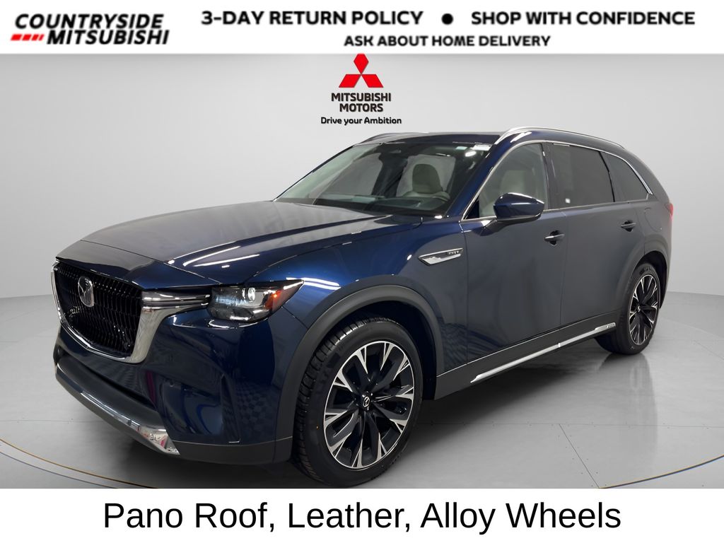 Deep Crystal Blue Mica 2024 Mazda CX-90 PHEV Premium AWD SUV / Crossover All-Wheel Drive 8-Speed Automatic