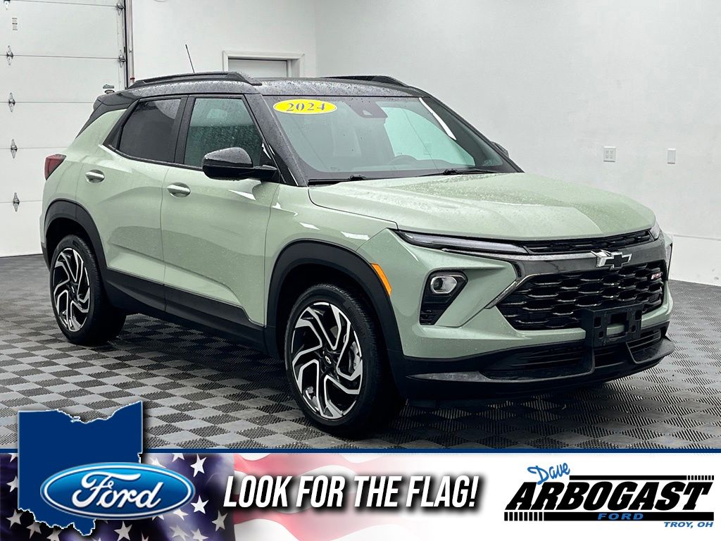 Cacti Green 2024 Chevrolet Trailblazer SUV / Crossover Four-Wheel Drive 9-Speed Automatic
