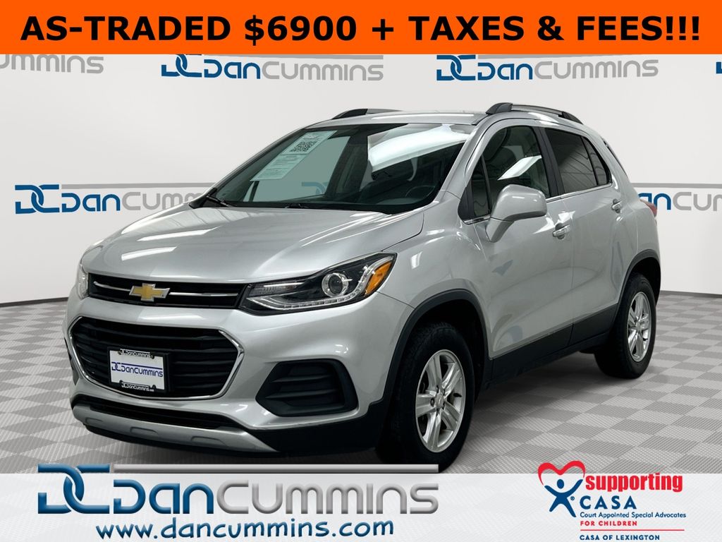 Silver Ice Metallic 2018 Chevrolet Trax LT AWD SUV / Crossover All-Wheel Drive 6-Speed Automatic