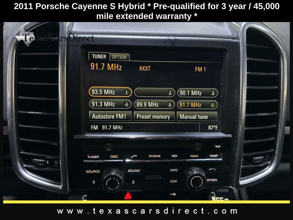 2011 Porsche Cayenne S Hybrid 7