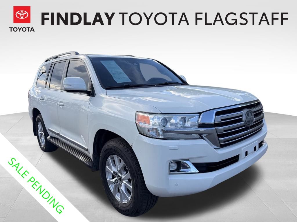 White (Blizzard Pearl) 2019 Toyota Land Cruiser SUV / Crossover All-Wheel Drive 8-Speed Automatic