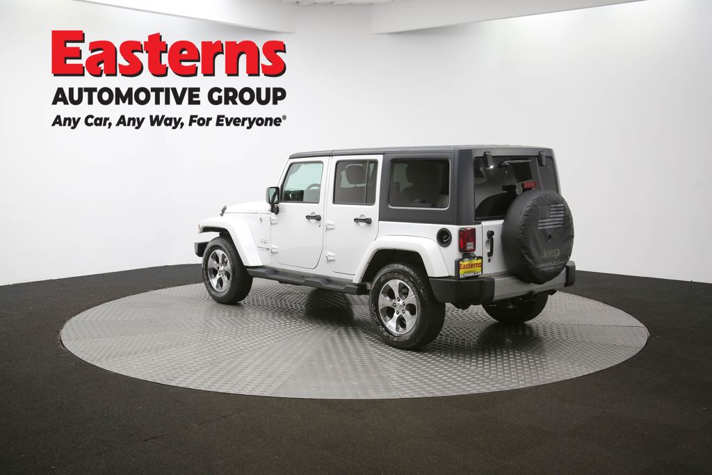 Used 2018 White Jeep Unlimited Sahara image 62