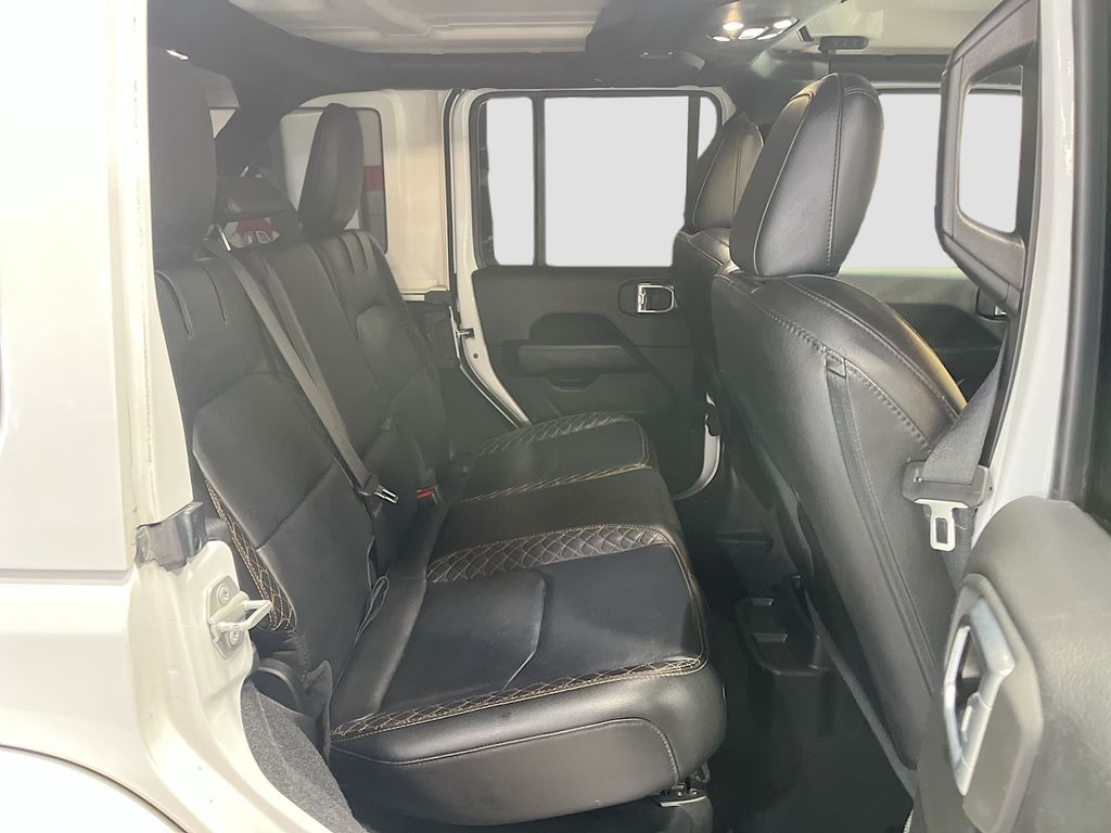 Used 2021 Bright White Clearcoat Jeep Unlimited Sahara High Altitude 4xe image 26